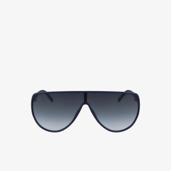 Lacoste Shield Plastic Sport-Inspired Sunglasses Pánské - Brýle Blankyt | CZ-PST7vO